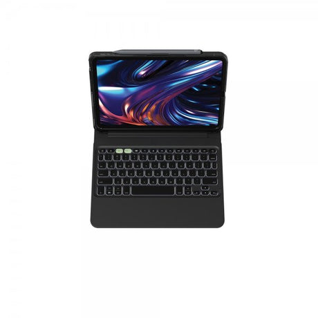 Zagg iPad Pro 11 (M4/M5) Etui Med tastatur Pro Keys 2 Nordic Layout Svart