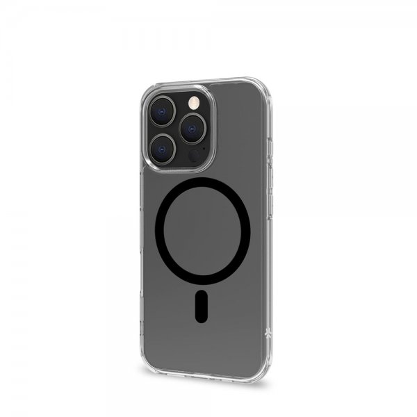 Celly iPhone 16 Pro Max Deksel GELSKINMAG Klar Svart