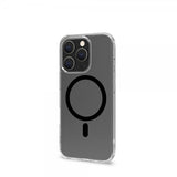Celly iPhone 16 Pro Deksel GELSKINMAG Klar Svart