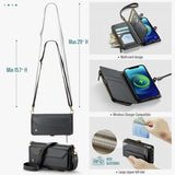 CaseMe iPhone 12/iPhone 12 Pro Etui C36 Series Svart