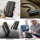 CaseMe iPhone 12/iPhone 12 Pro Etui C36 Series Svart