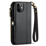 CaseMe iPhone 12/iPhone 12 Pro Etui C36 Series Svart
