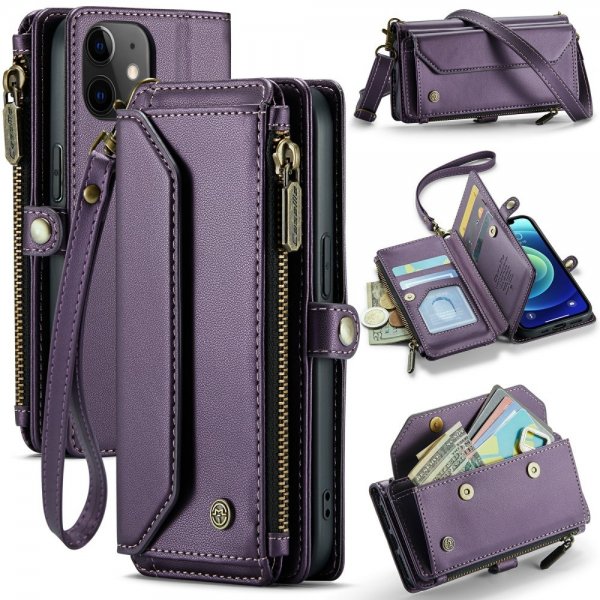 CaseMe iPhone 12/iPhone 12 Pro Etui C36 Series Lilla