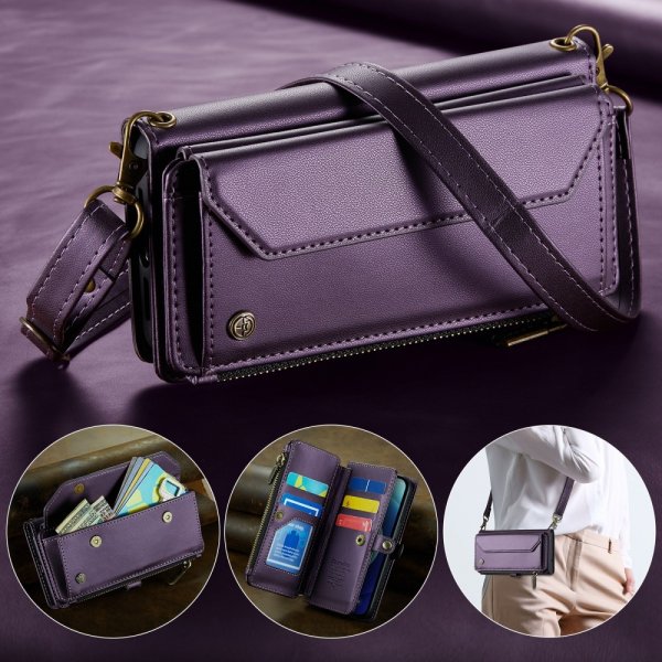 CaseMe iPhone 12/iPhone 12 Pro Etui C36 Series Lilla