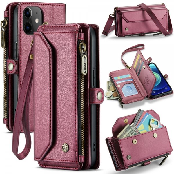 CaseMe iPhone 12/iPhone 12 Pro Etui C36 Series Rød
