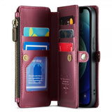 CaseMe iPhone 12/iPhone 12 Pro Etui C36 Series Rød