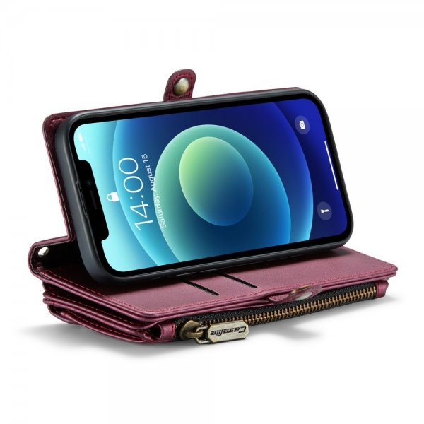 CaseMe iPhone 12/iPhone 12 Pro Etui C36 Series Rød