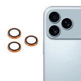 iPhone 17 Pro Max Kamerabeskytter i Herdet Glass Oransje