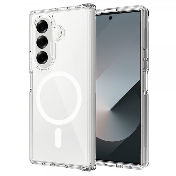 Nordic Covers Samsung Galaxy Z Fold 7 Deksel Feather Series MagSafe Transparent