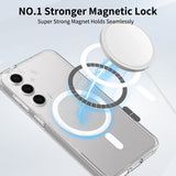 Nordic Covers Samsung Galaxy S24/Galaxy S25 Deksel Feather Series MagSafe Transparent