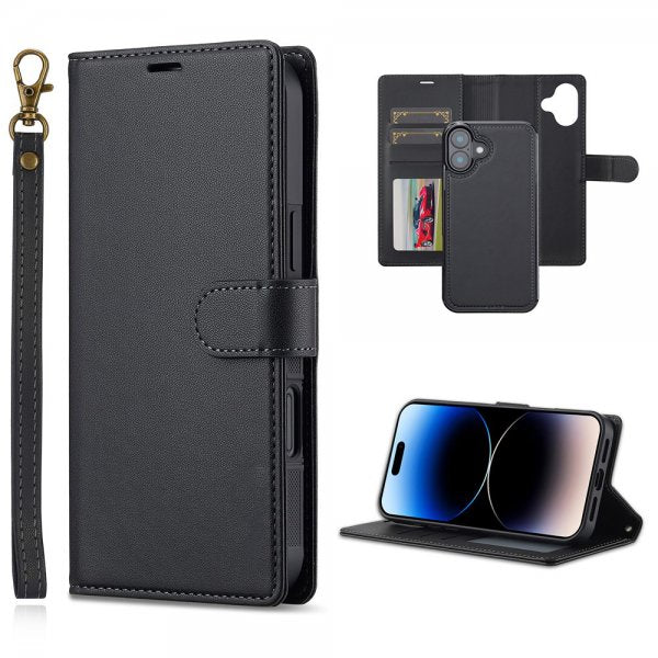 Nordic Covers iPhone 17 Etui med avtakbart MagSafe-deksel Raven Black