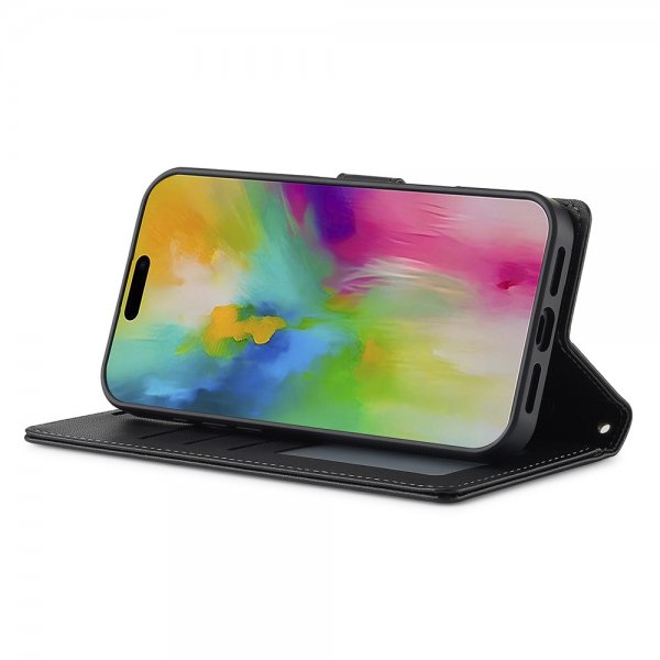Nordic Covers iPhone 17 Etui med avtakbart MagSafe-deksel Raven Black