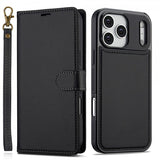 Nordic Covers iPhone 17 Pro Etui med avtakbart MagSafe-deksel Raven Black