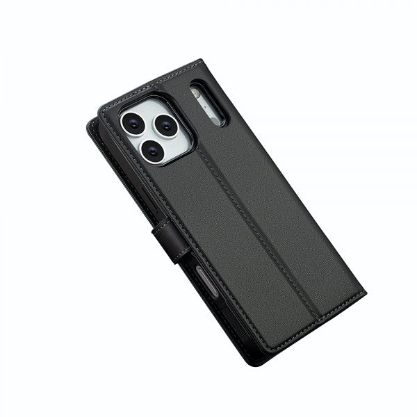 Nordic Covers iPhone 17 Pro Etui med avtakbart MagSafe-deksel Raven Black