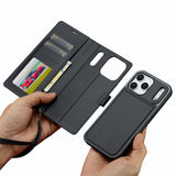 Nordic Covers iPhone 17 Pro Etui med avtakbart MagSafe-deksel Raven Black