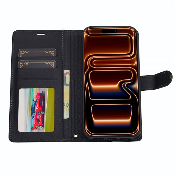 Nordic Covers iPhone 17 Pro Max Etui med avtakbart MagSafe-deksel Raven Black