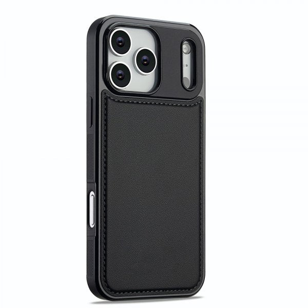 Nordic Covers iPhone 17 Pro Etui med avtakbart MagSafe-deksel Raven Black