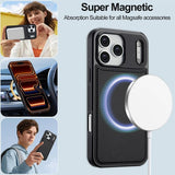 Nordic Covers iPhone 17 Pro Etui med avtakbart MagSafe-deksel Raven Black