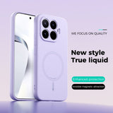 ABEEL Xiaomi 17T Deksel Silikon MagSafe Lilla