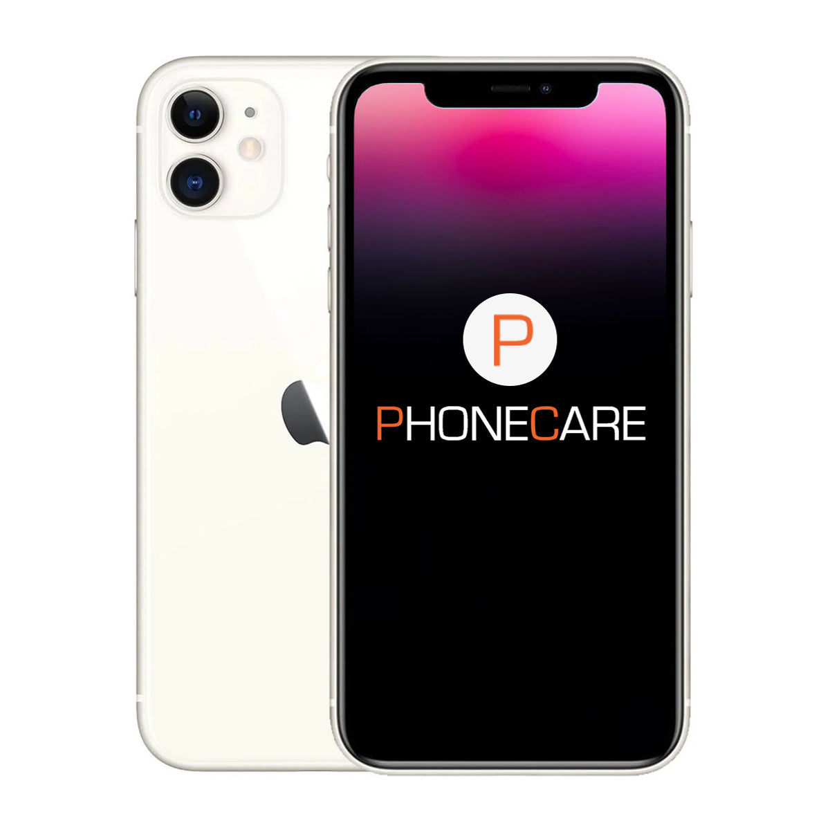 Brukt iPhone 11 64GB Hvit – Svært god stand