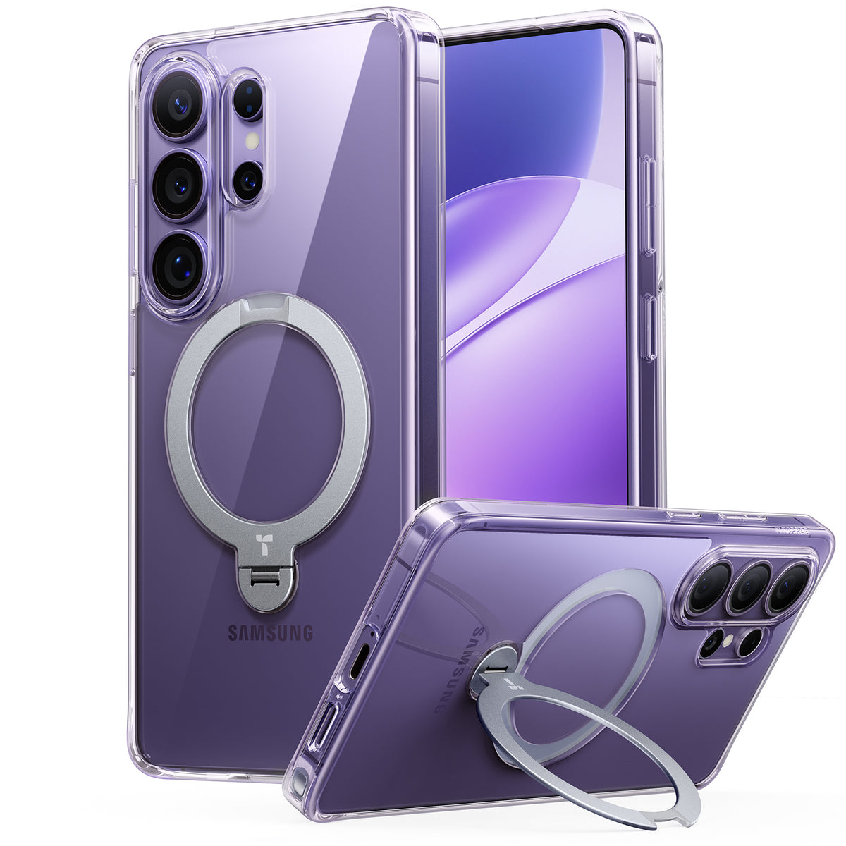 Torras Samsung Galaxy S26 Ultra Deksel Ostand Q3 Spin Klar