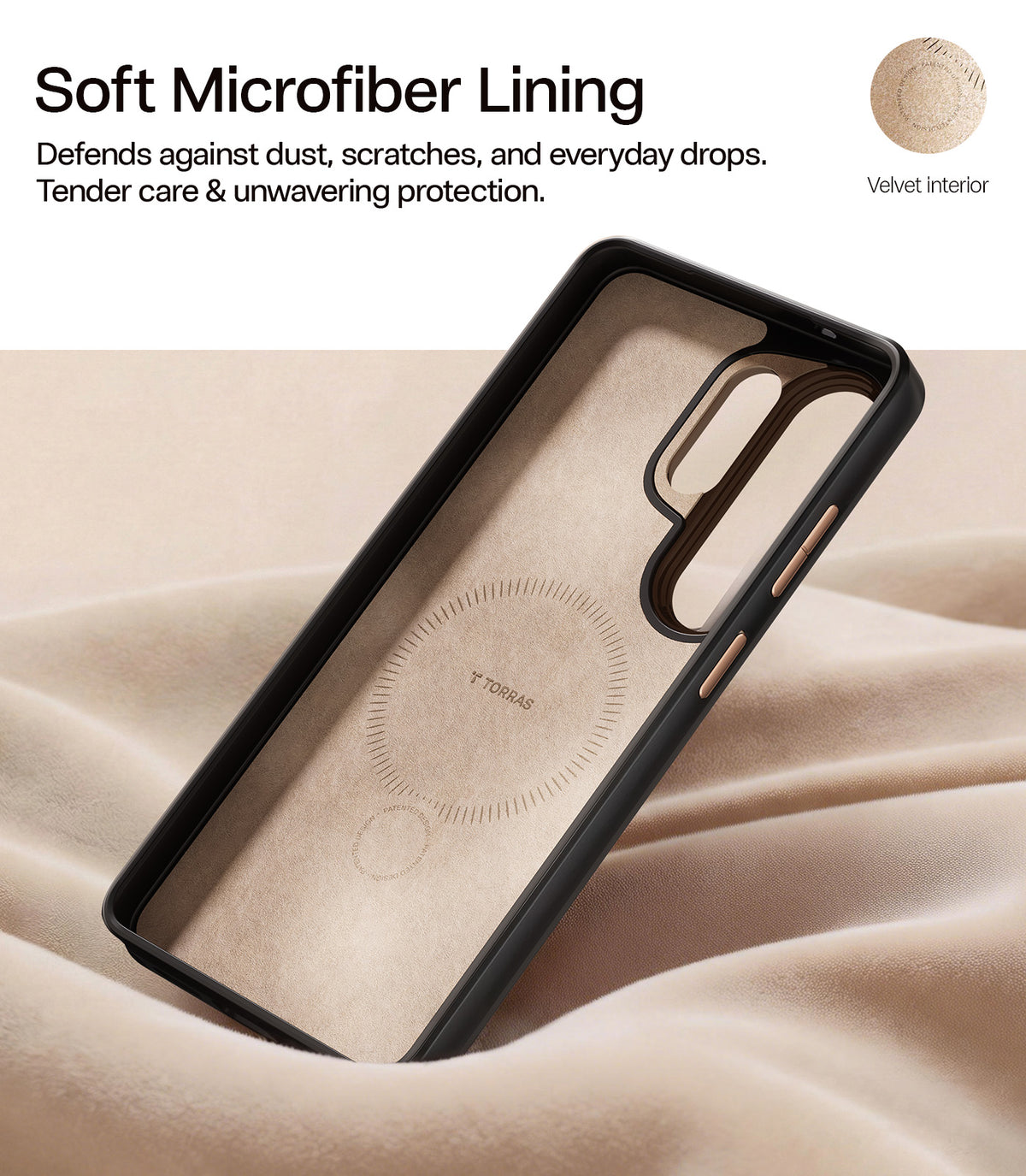 Torras Samsung Galaxy S26 Ultra Deksel Ostand Q3 Vegskin Dark Purple