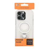 iPhone 15 Pro Deksel Ring Stand MagSafe Transparent