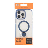iPhone 15 Pro Max Deksel Ring Stand MagSafe Blå