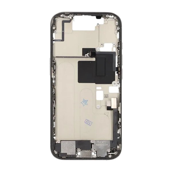 Midtramme med smådeler for iPhone 16 Pro - naturlig titan OEM
