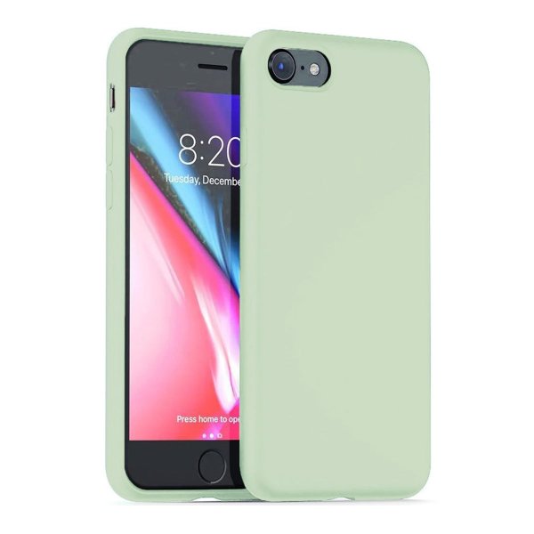 Rvelon iPhone 7/8/SE Deksel Silikon Grønn