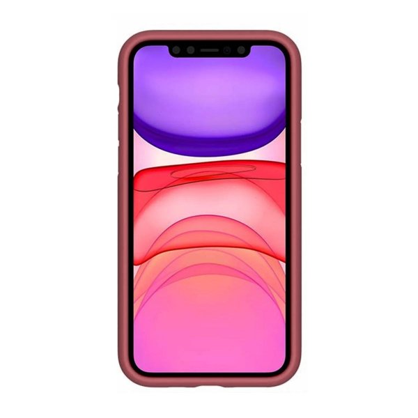 Rvelon iPhone 11 Deksel Silikon Rød