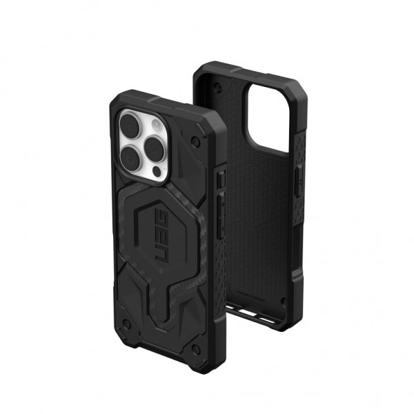 Urban Armor Gear (UAG) iPhone 16 Pro Deksel Monarch Pro MagSafe Carbon Fiber
