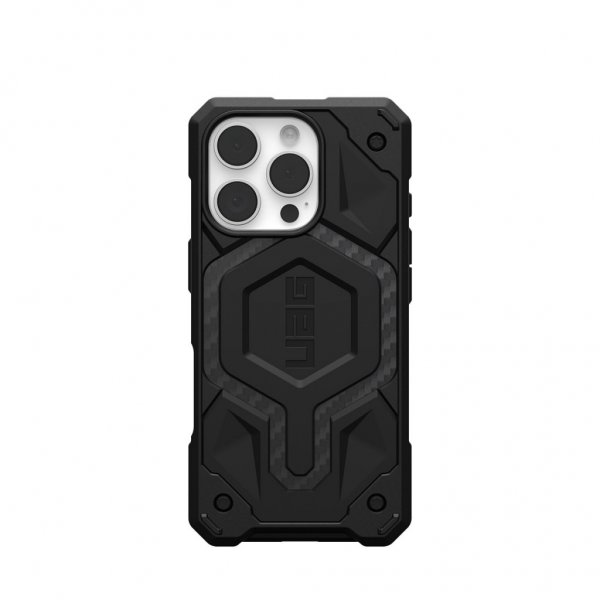 Urban Armor Gear (UAG) iPhone 16 Pro Deksel Monarch Pro MagSafe Carbon Fiber