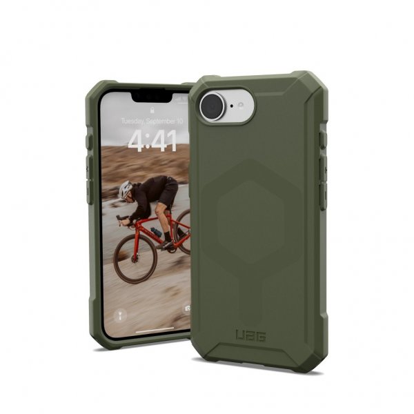 Urban Armor Gear (UAG) iPhone 16e/17e Deksel Essential Armor MagSafe Olive Drab