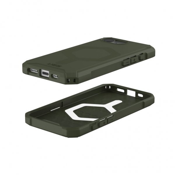 Urban Armor Gear (UAG) iPhone 16e/17e Deksel Essential Armor MagSafe Olive Drab