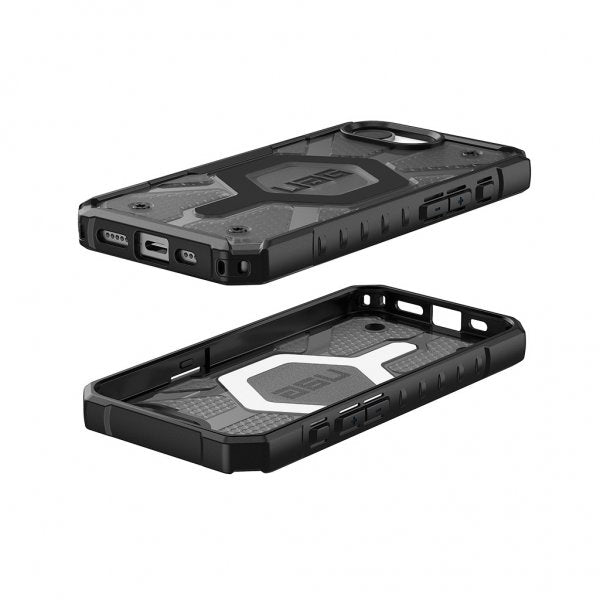 Urban Armor Gear (UAG) iPhone 16e/17e Deksel Pathfinder Clear MagSafe Ash