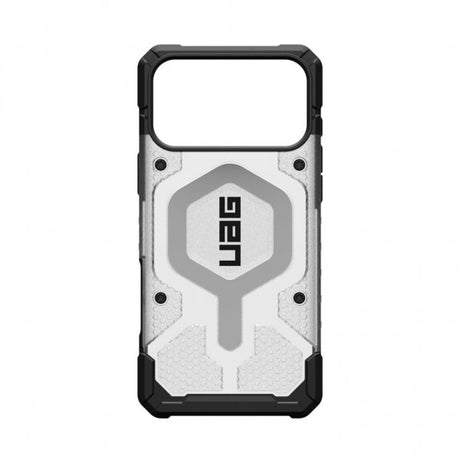 Urban Armor Gear (UAG) iPhone 17 Pro Max Deksel Pathfinder Clear MagSafe Ice Silver