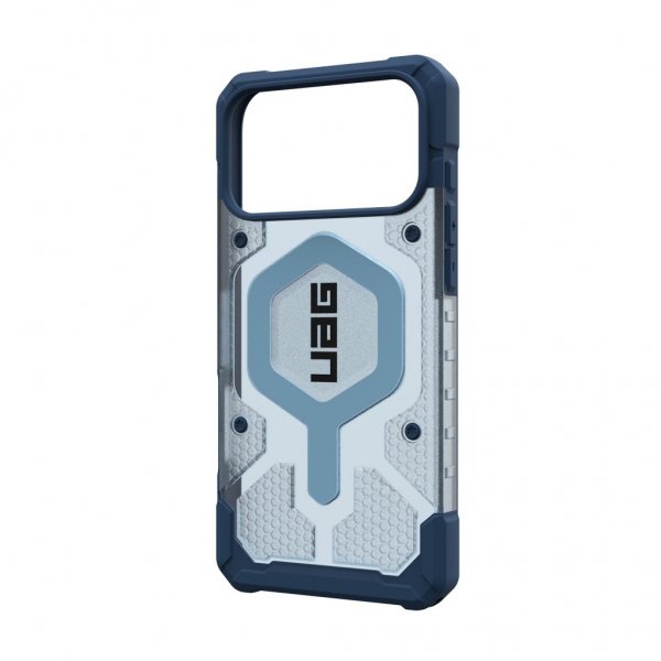 Urban Armor Gear (UAG) iPhone 17 Pro Max Deksel Pathfinder Clear + Lanyard Blå