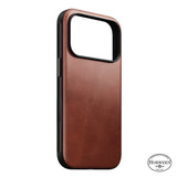 Nomad iPhone 17 Pro/iPhone 18 Pro Deksel Modern Leather Case Horween Olde Dublin