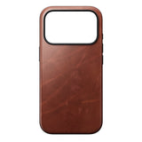 Nomad iPhone 17 Pro/iPhone 18 Pro Deksel Modern Leather Case Horween Olde Dublin