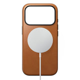 Nomad iPhone 17 Pro/iPhone 18 Pro Deksel Modern Leather Case Horween Saddle