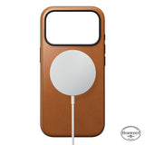 Nomad iPhone 17 Pro/iPhone 18 Pro Deksel Modern Leather Case Horween Saddle