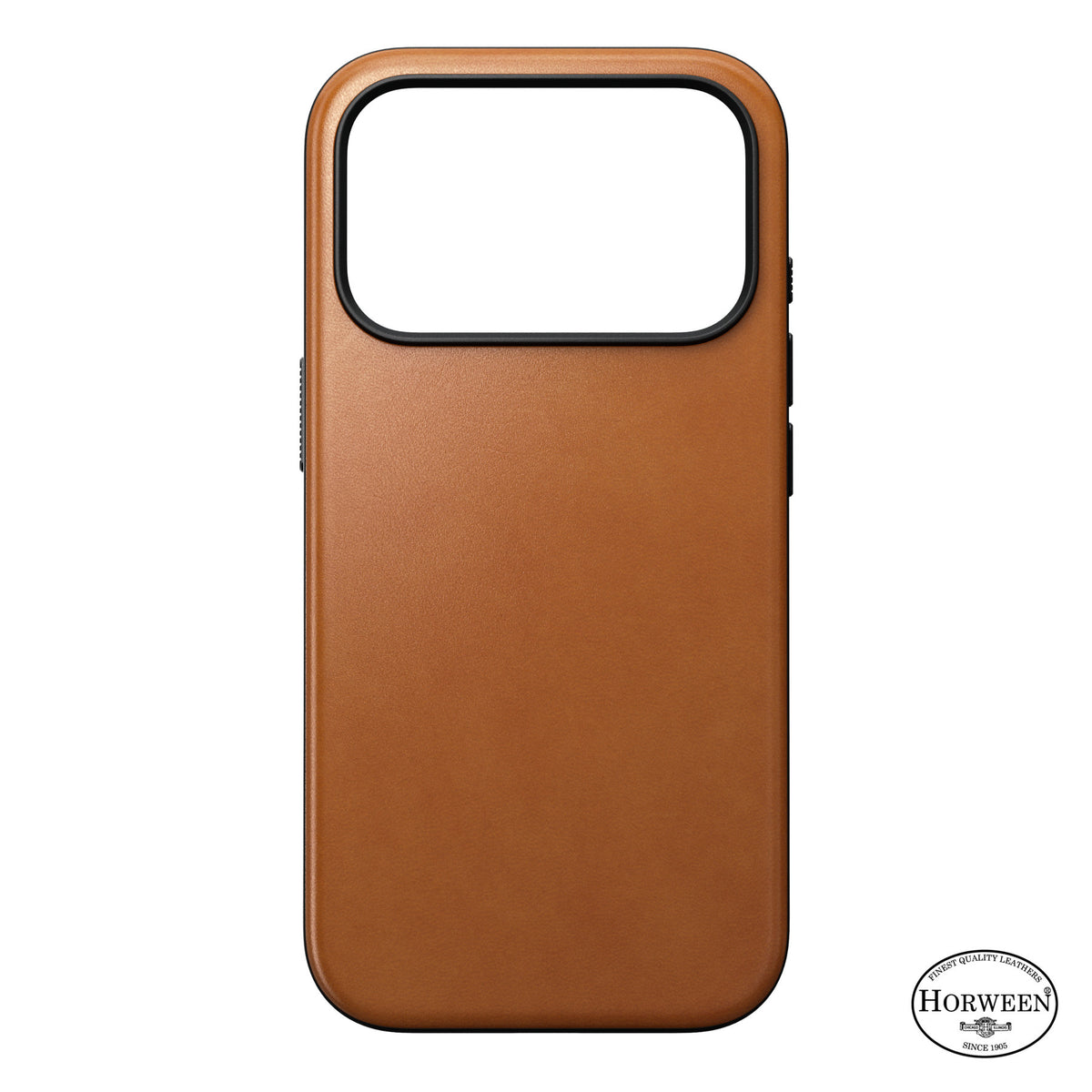 Nomad iPhone 17 Pro/iPhone 18 Pro Deksel Modern Leather Case Horween Saddle