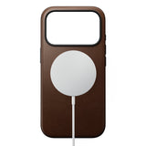 Nomad iPhone 17 Pro/iPhone 18 Pro Deksel Modern Leather Case Brun