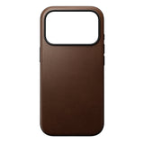 Nomad iPhone 17 Pro/iPhone 18 Pro Deksel Modern Leather Case Brun