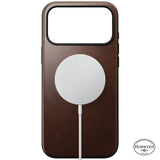 Nomad iPhone 17 Pro Max/iPhone 18 Pro Max Deksel Modern Leather Case Horween Rustic Brown
