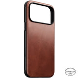 Nomad iPhone 17 Pro Max/iPhone 18 Pro Max Deksel Modern Leather Case Horween Olde Dublin