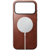 Nomad iPhone 17 Pro Max/iPhone 18 Pro Max Deksel Modern Leather Case Horween Olde Dublin