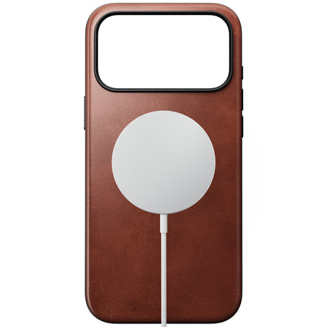 Nomad iPhone 17 Pro Max/iPhone 18 Pro Max Deksel Modern Leather Case Horween Olde Dublin