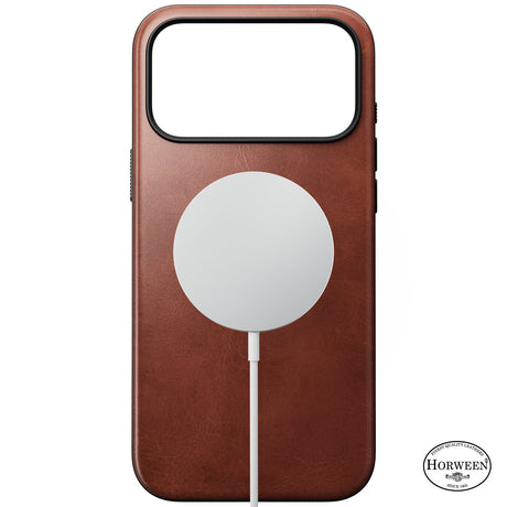 Nomad iPhone 17 Pro Max/iPhone 18 Pro Max Deksel Modern Leather Case Horween Olde Dublin
